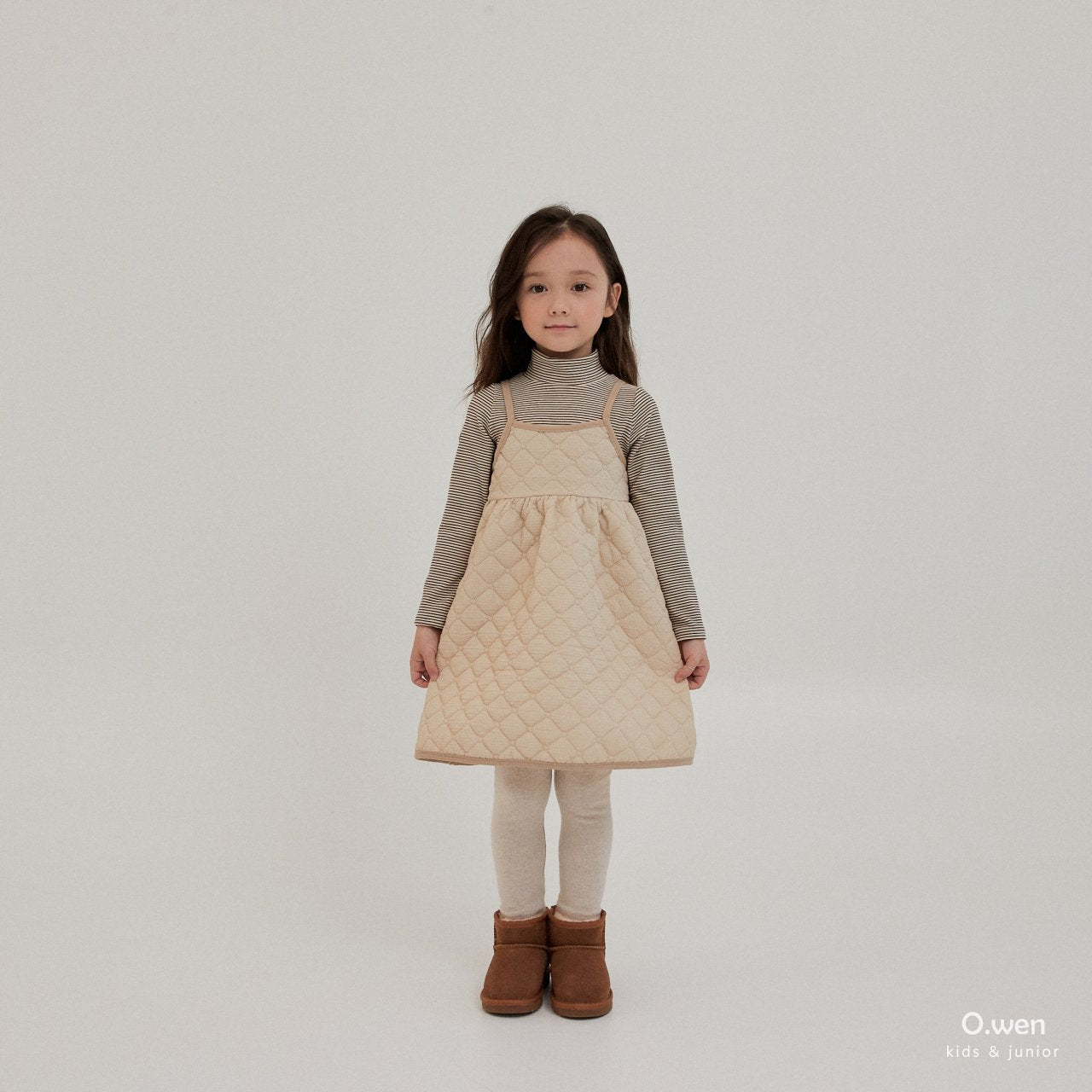 《brown M size》Brushed Spandex Half Polar