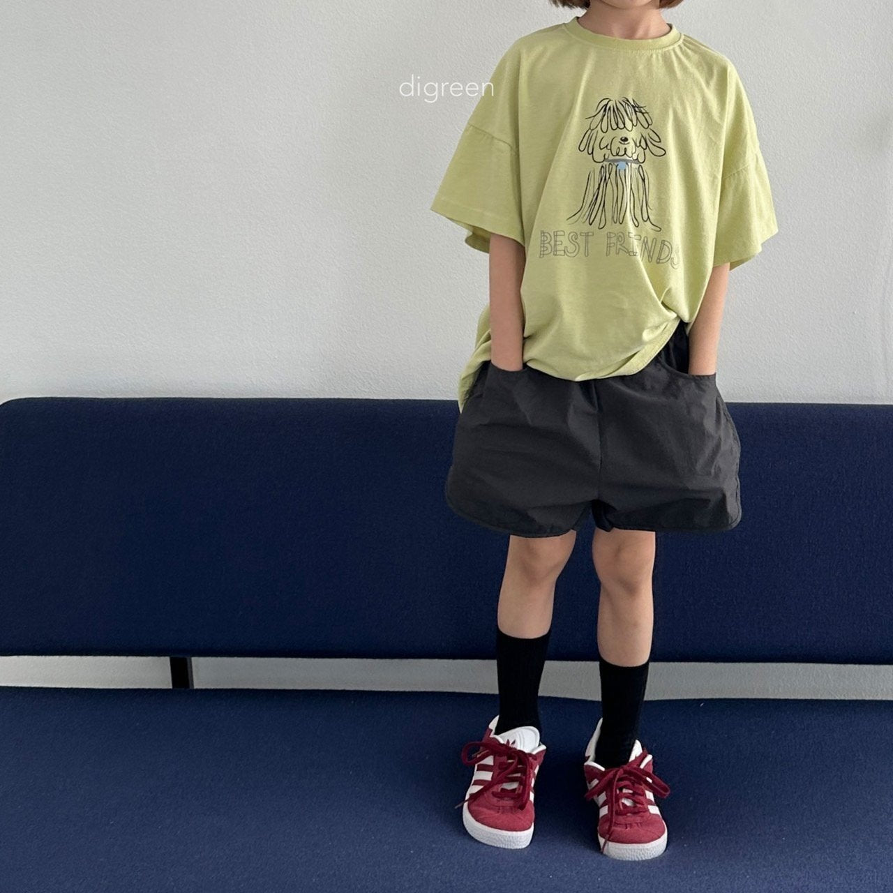 《即納》 Binding Short Pants