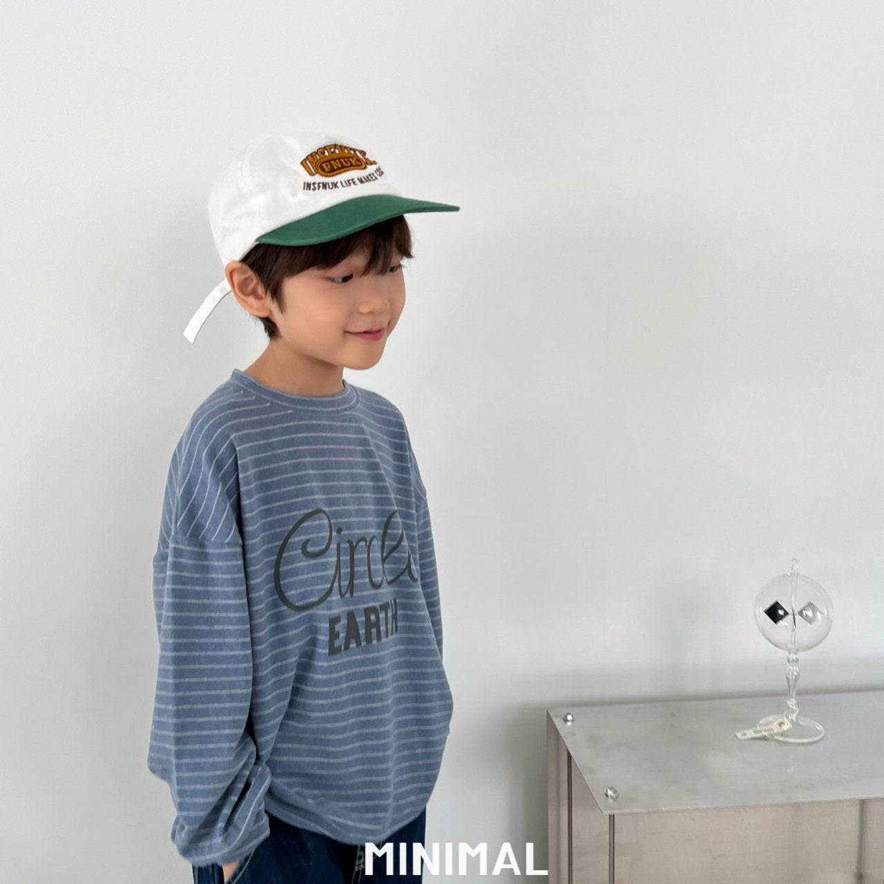 《即納》Circle Stripe Tee