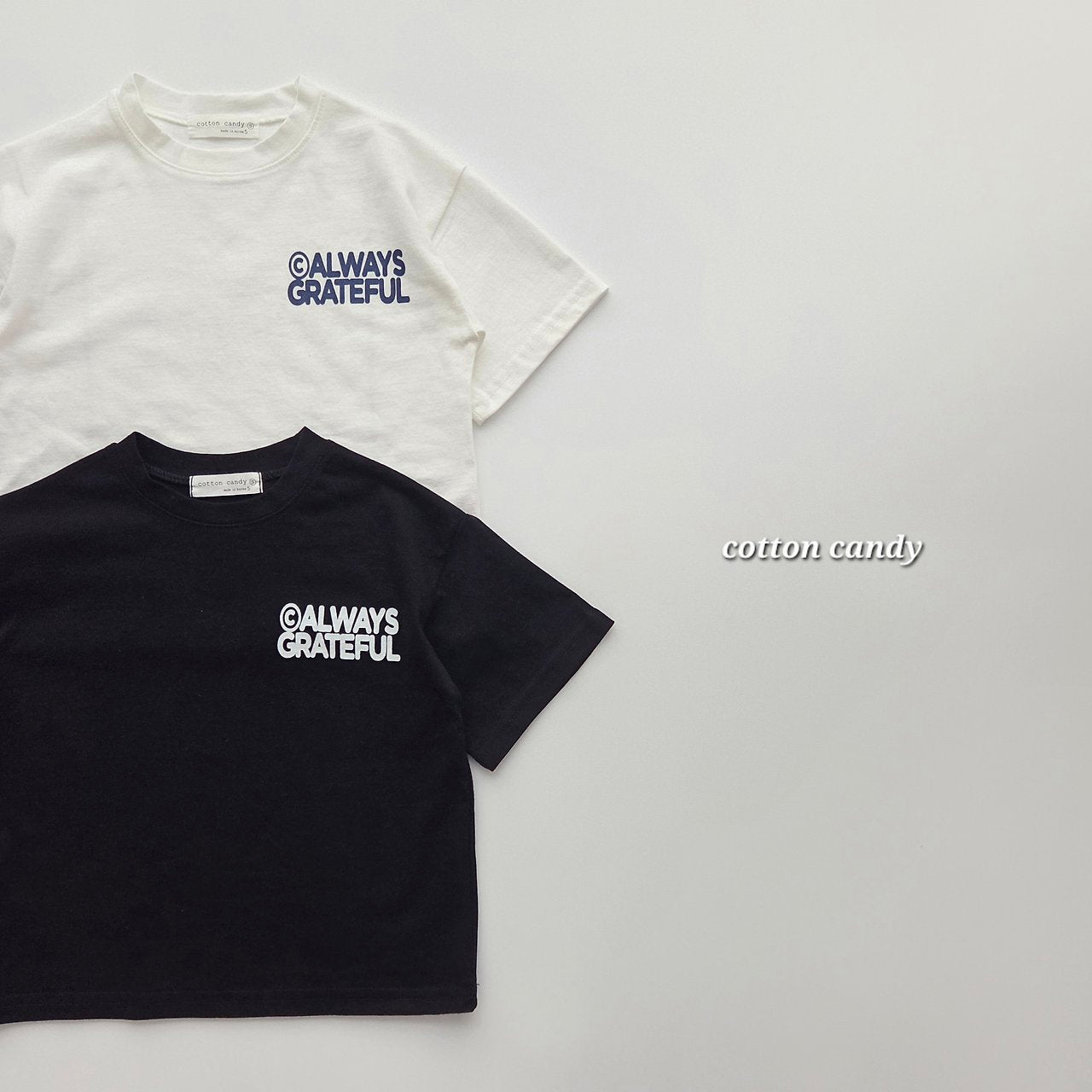 《予約》Square T-shirt / cotton candy