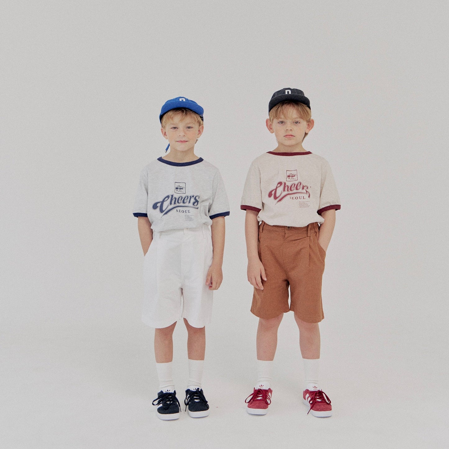 《blue last 1点》D Logo Vintage Cap