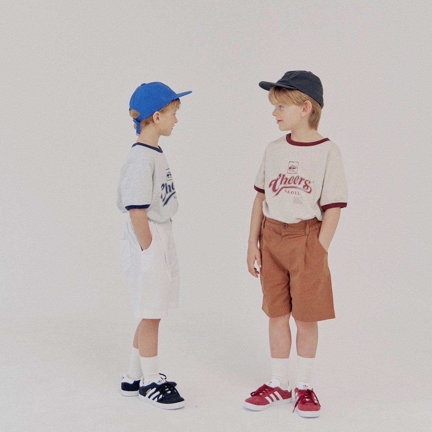 《blue last 1点》D Logo Vintage Cap