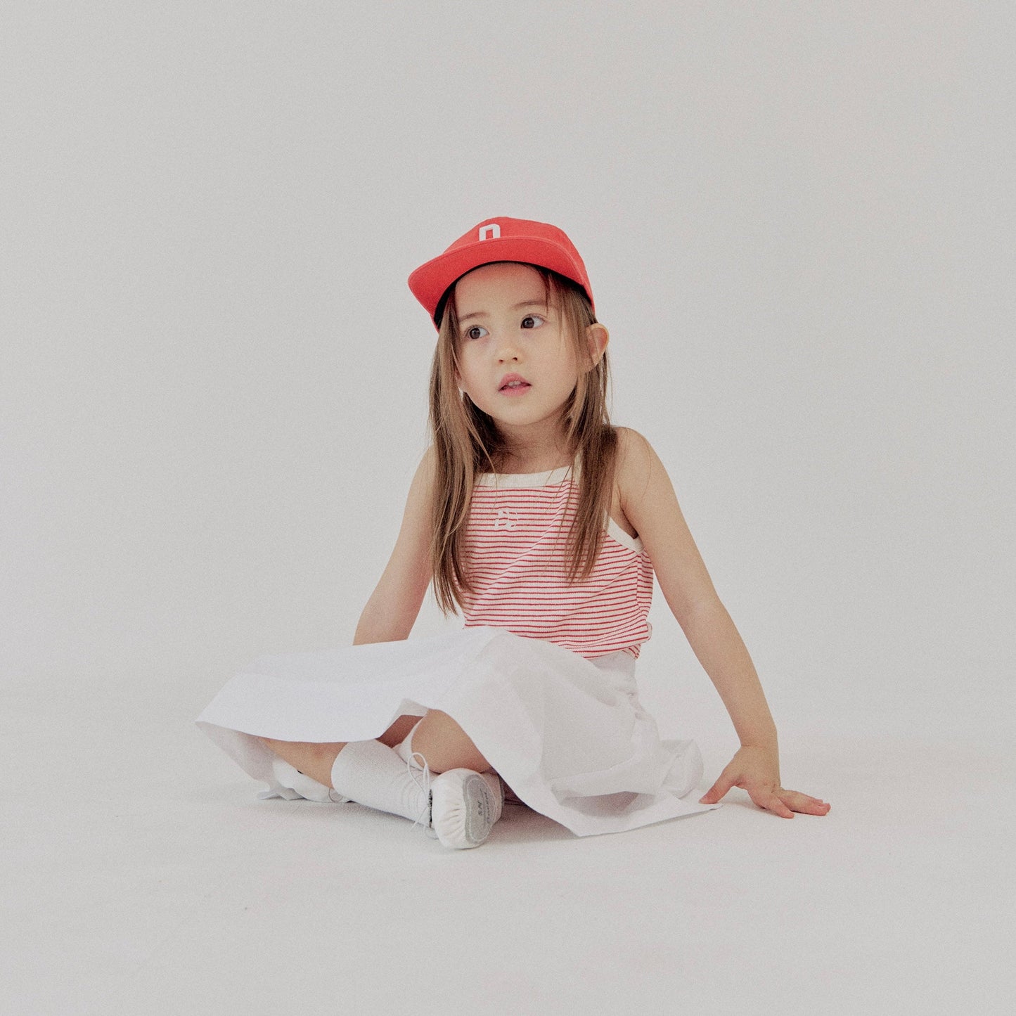 《blue last 1点》D Logo Vintage Cap
