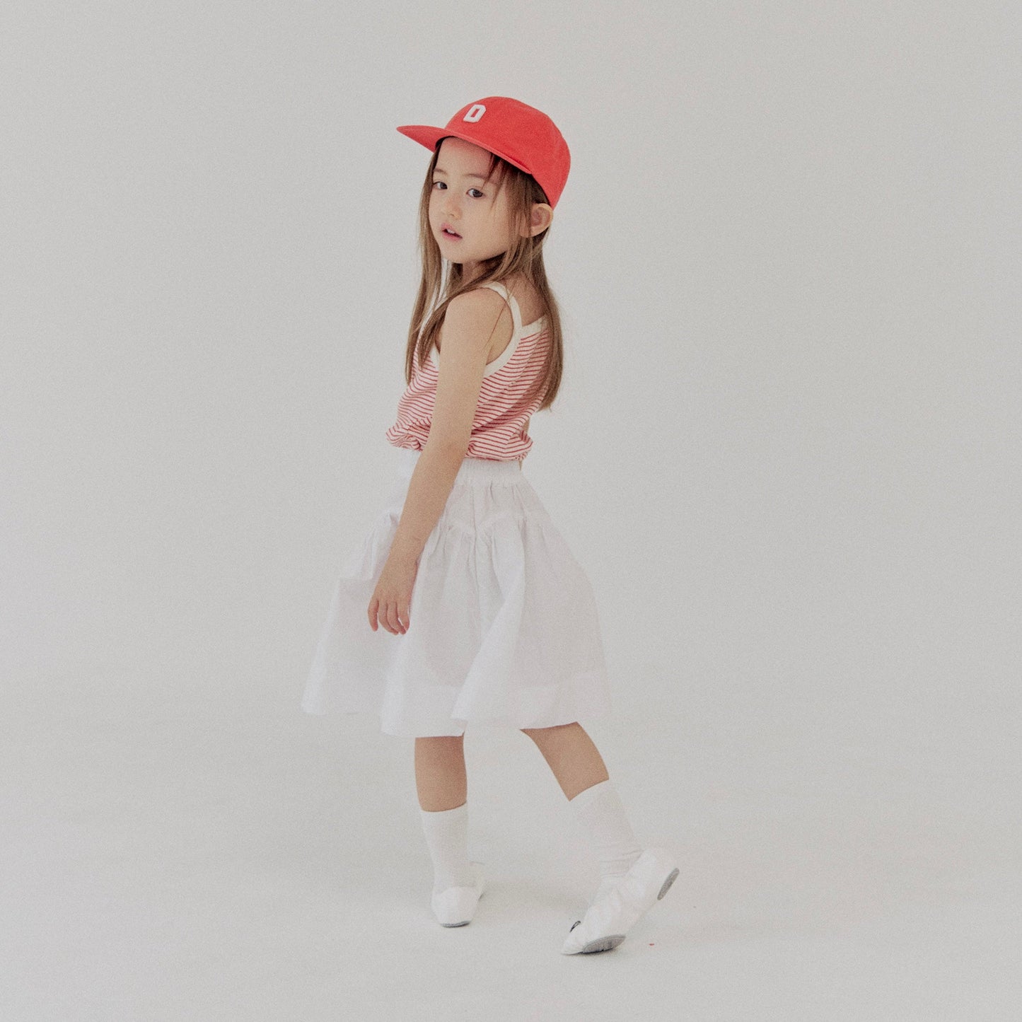 《blue last 1点》D Logo Vintage Cap