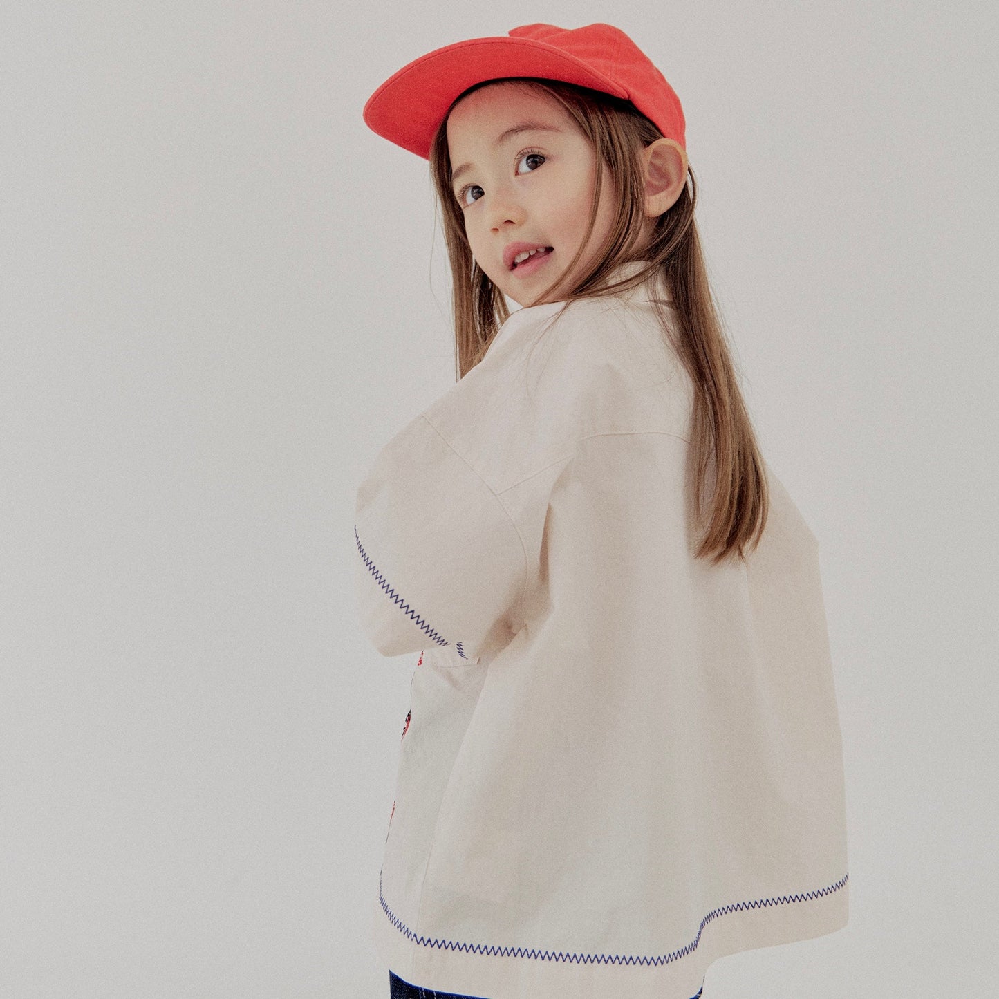 《blue last 1点》D Logo Vintage Cap