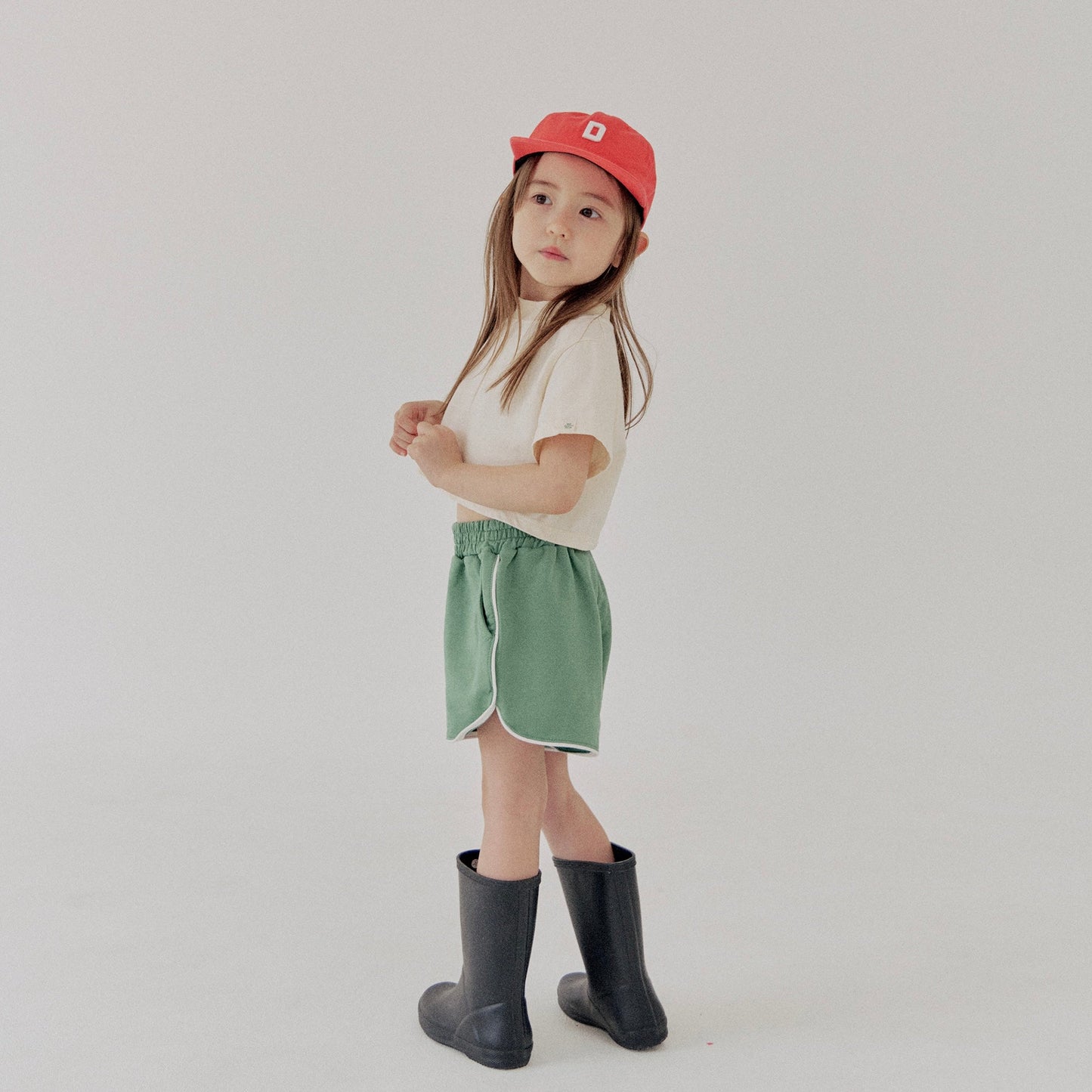 《blue last 1点》D Logo Vintage Cap