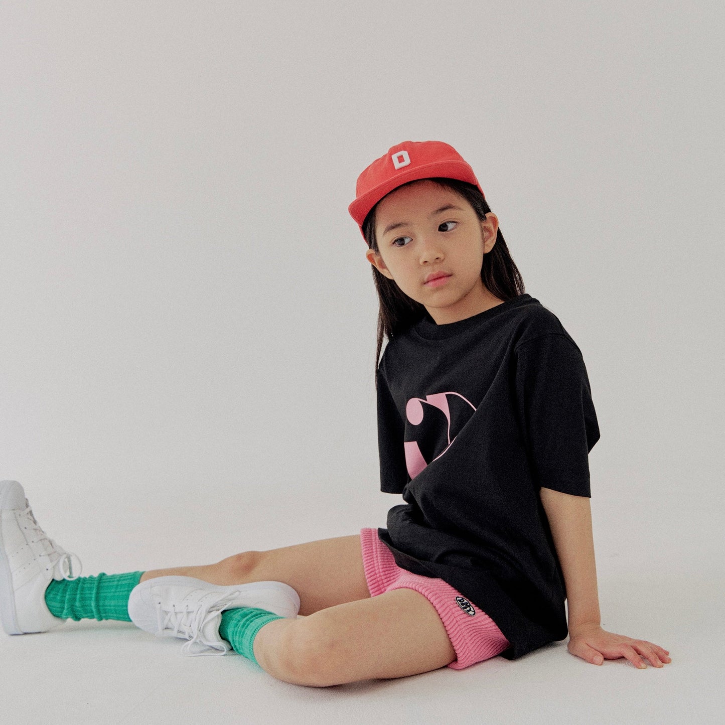 《blue last 1点》D Logo Vintage Cap