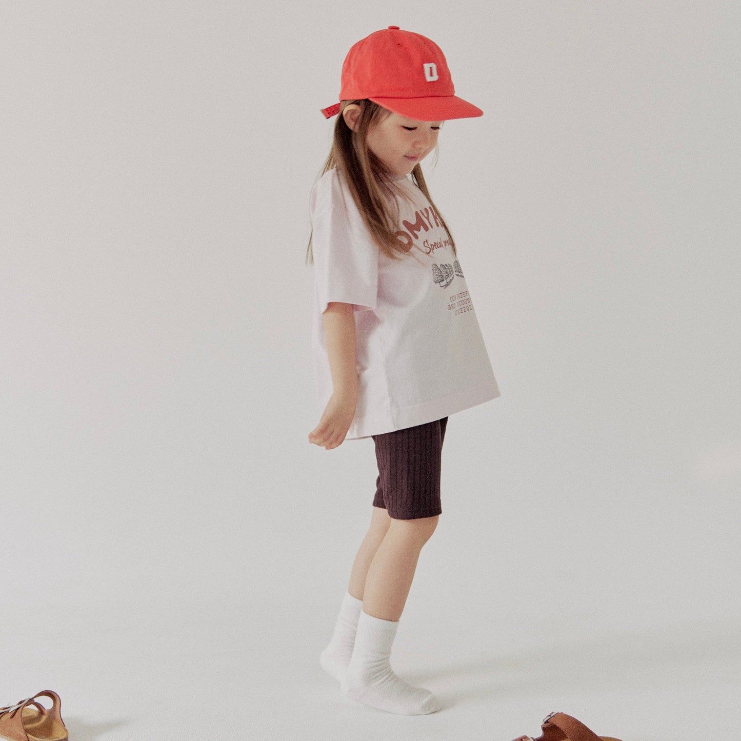 《blue last 1点》D Logo Vintage Cap