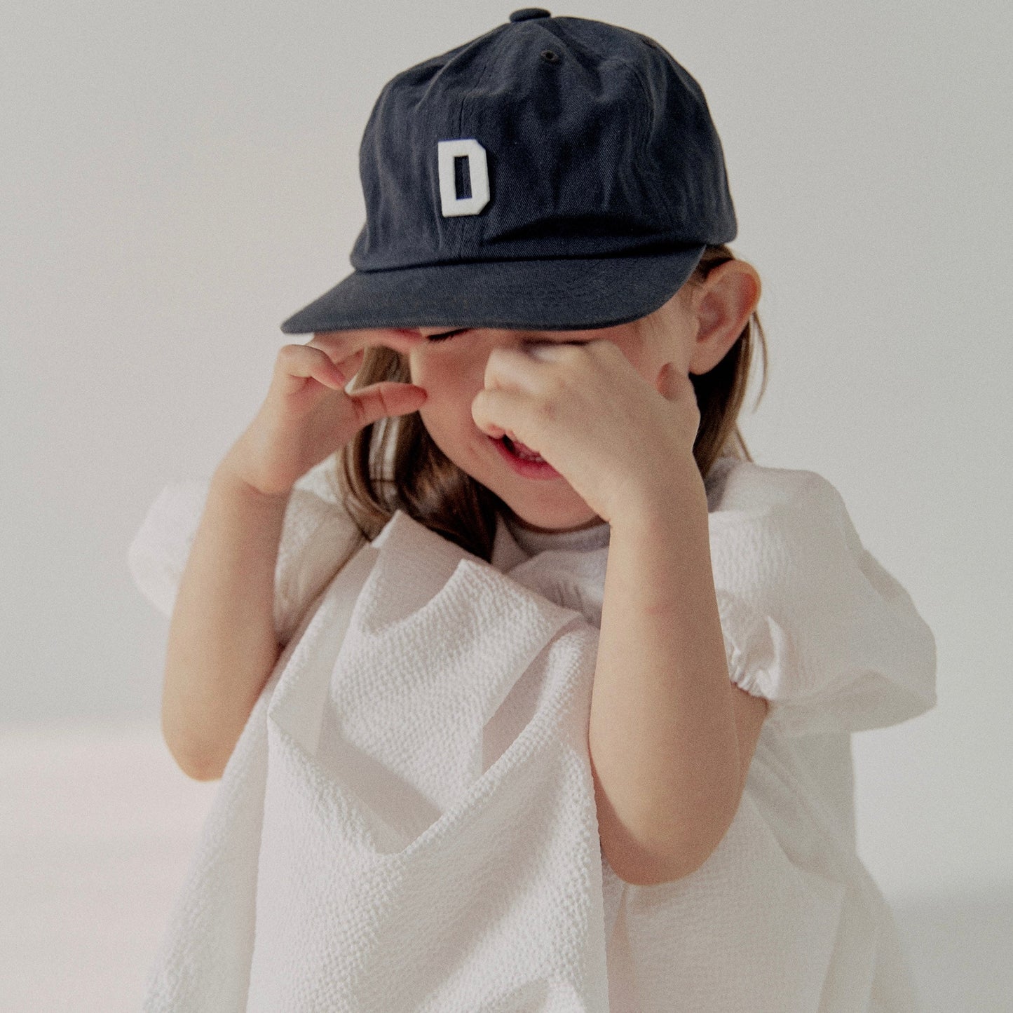《blue last 1点》D Logo Vintage Cap
