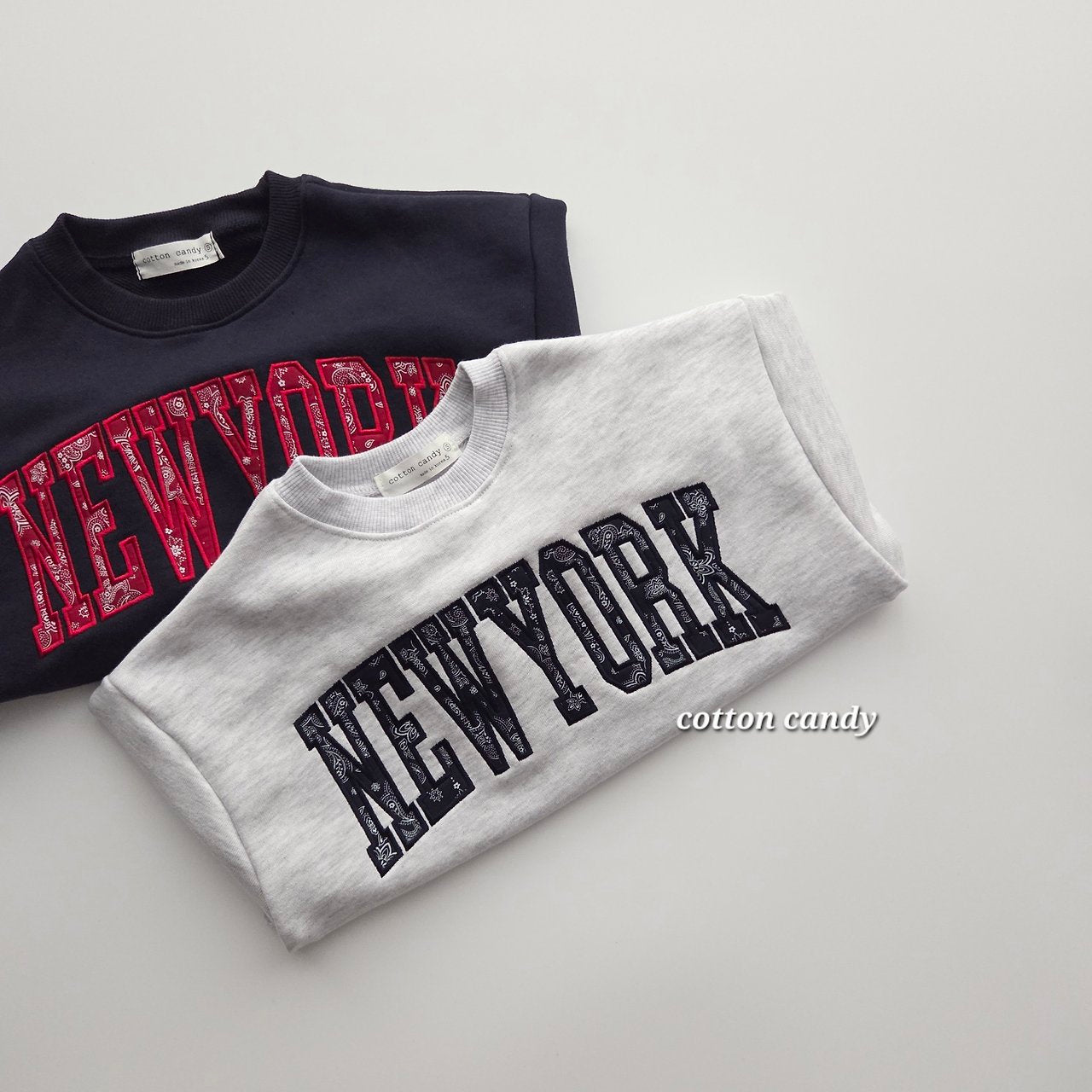 《予約》New York Sweatshirt / cotton candy