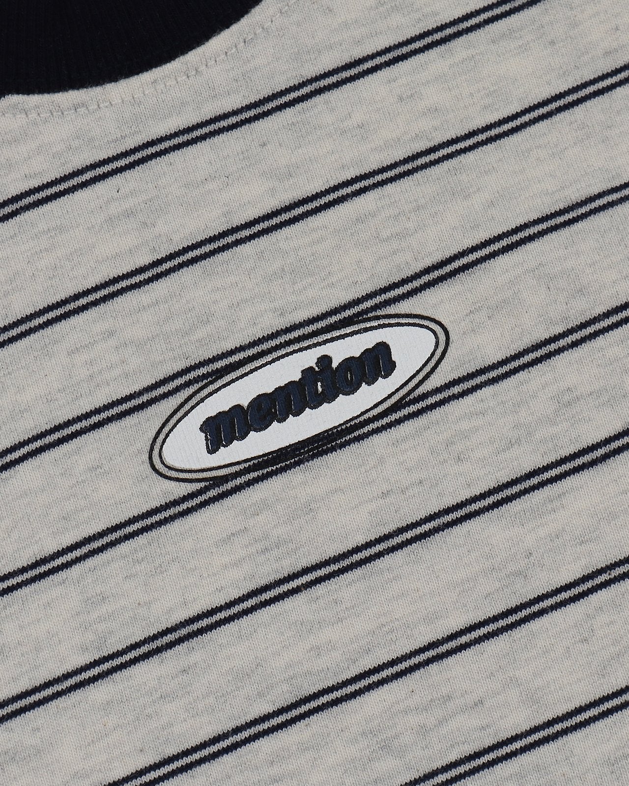 《予約》Mention Stripe Tee / O.wen