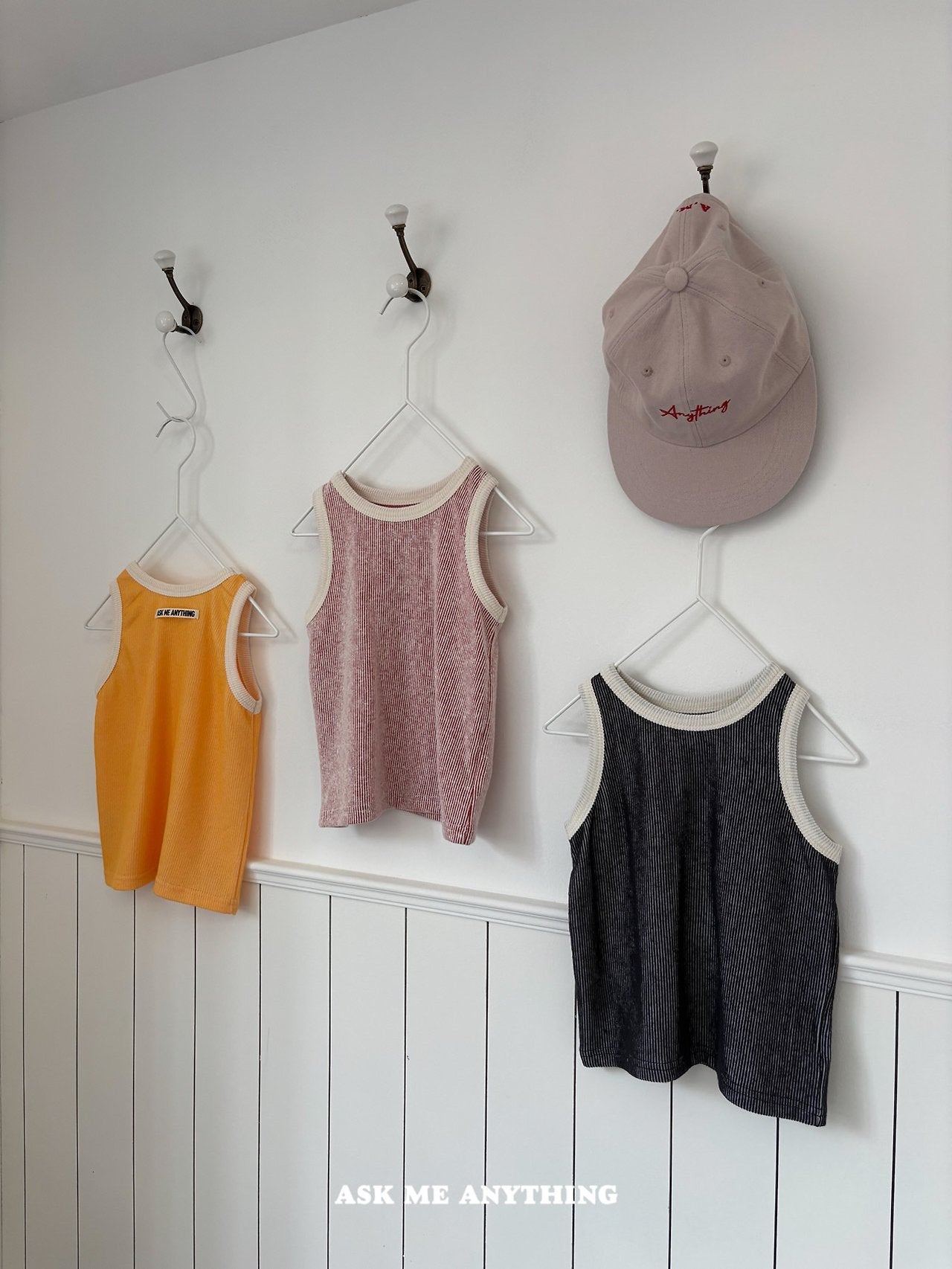 《予約》Color Sleeveless/ ASK ME ANYTHING
