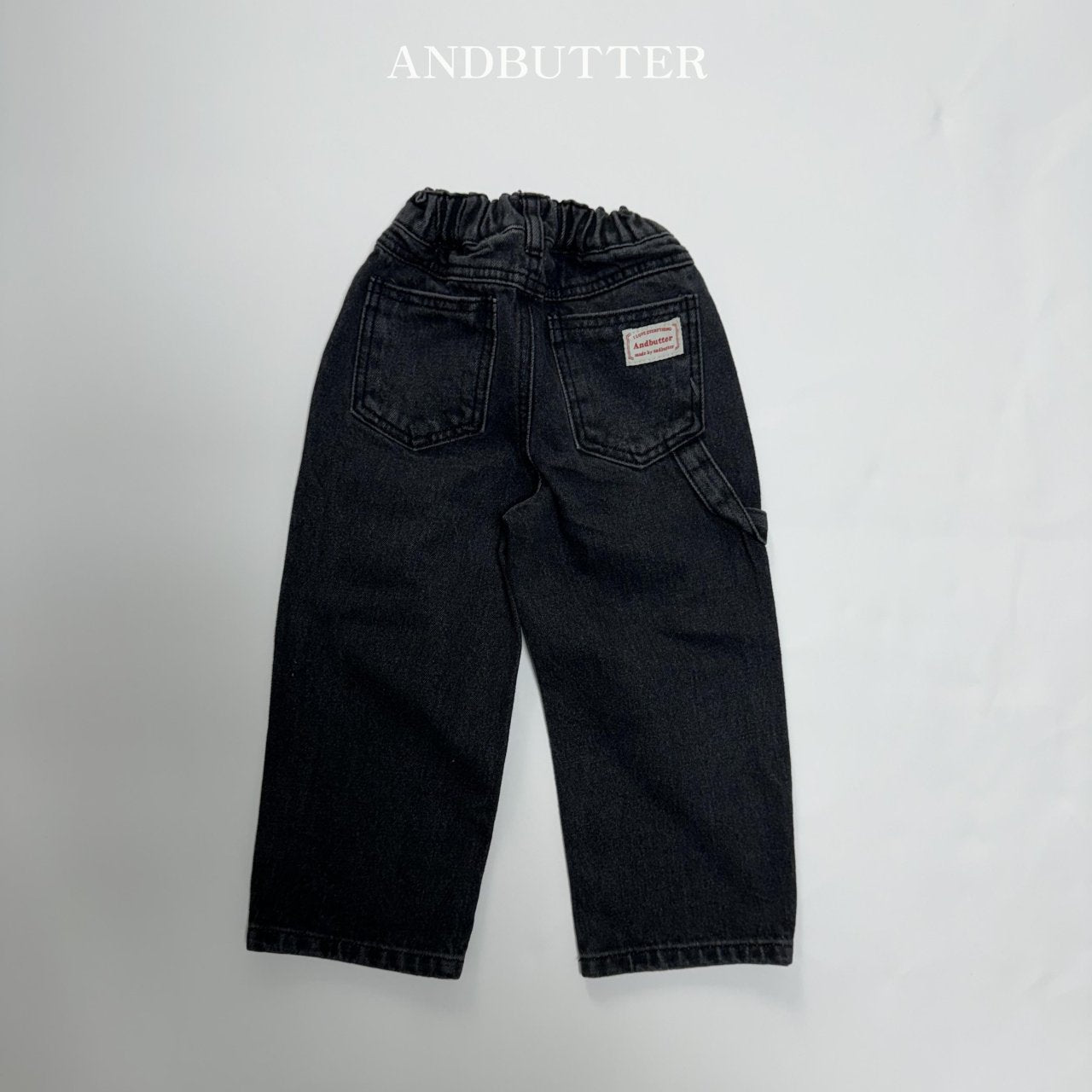 《S size last 1点》Stone black Denim Pants