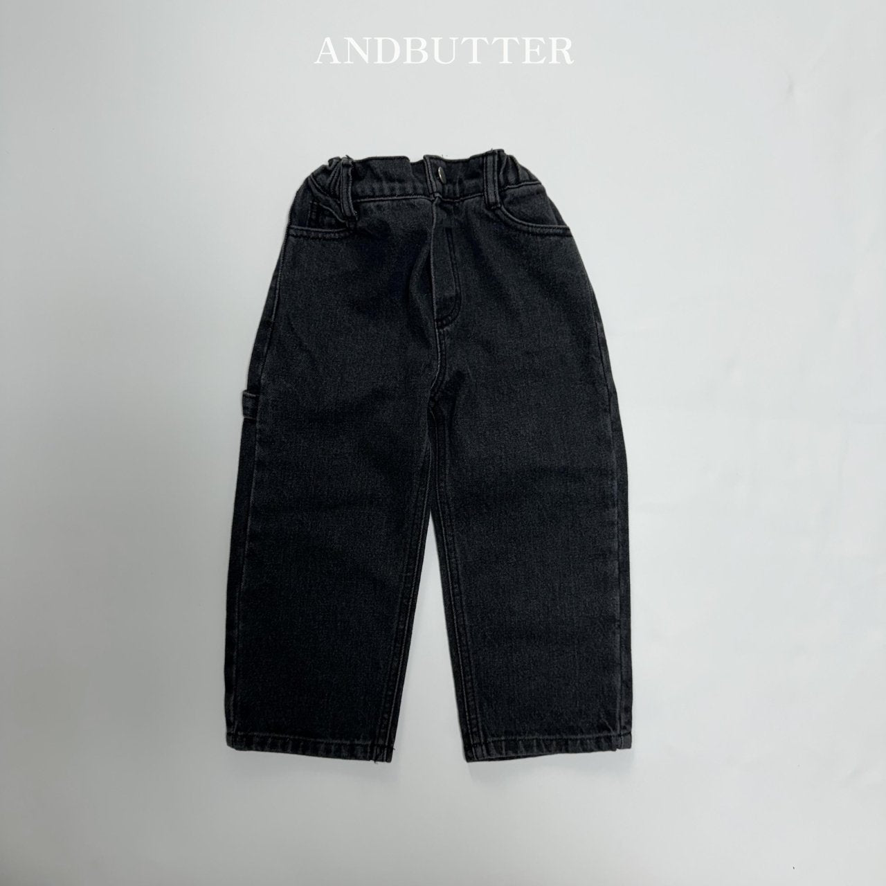 《S size last 1点》Stone black Denim Pants