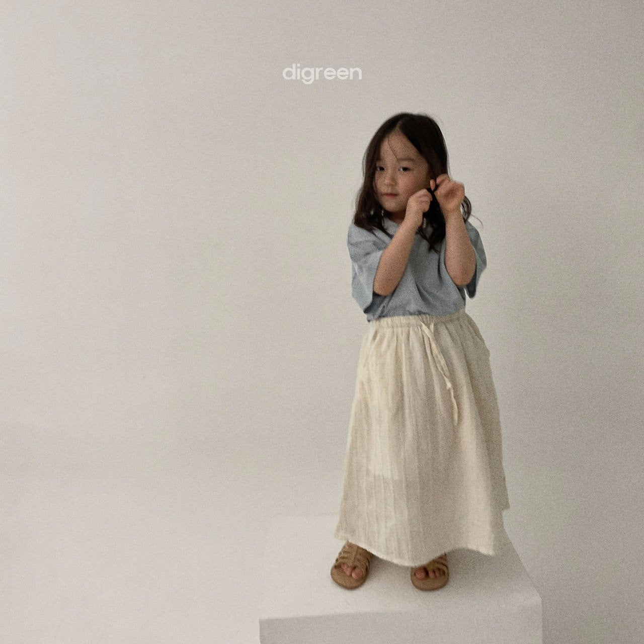 《即納》Creamy skirt