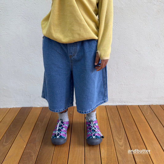 《予約》Bermuda Denim Pants / ANDBUTTER