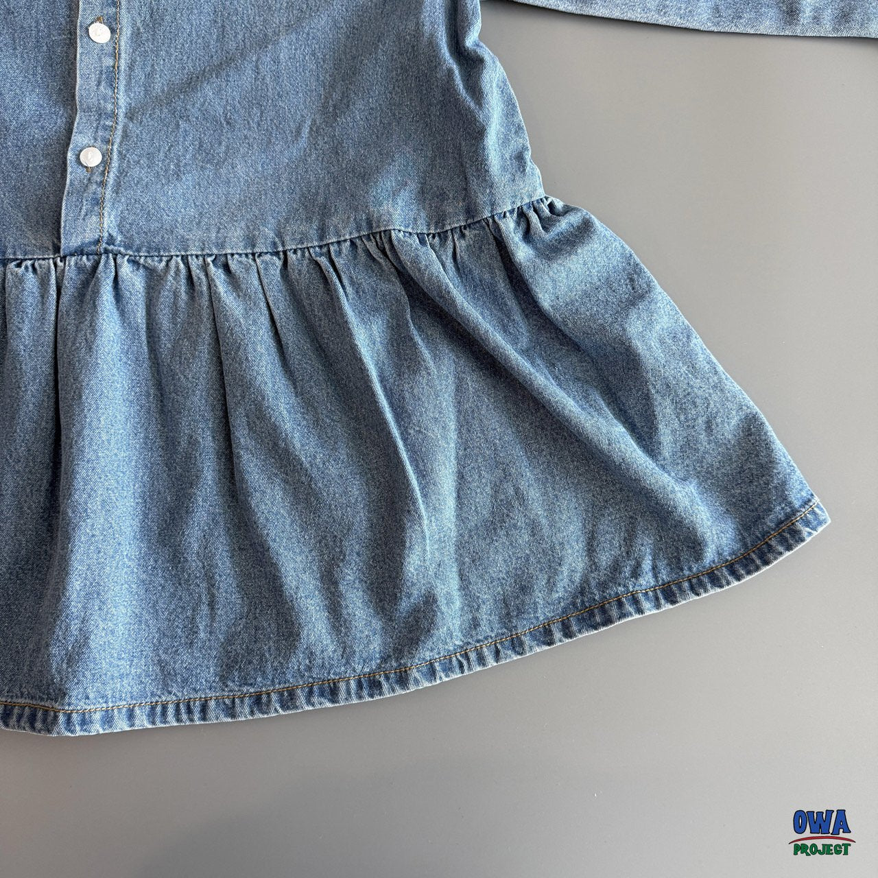 《予約》Blue Shirring Ops / OWA PROJECT