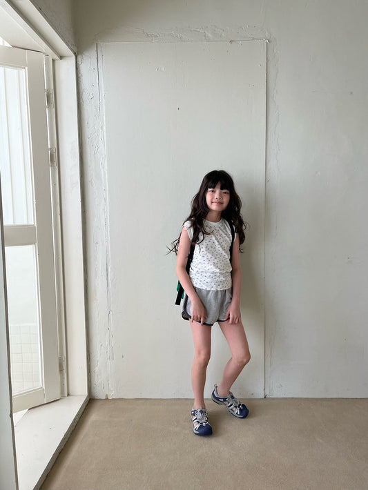 《予約》Floral Drop T-Shirt / GRUE BABA