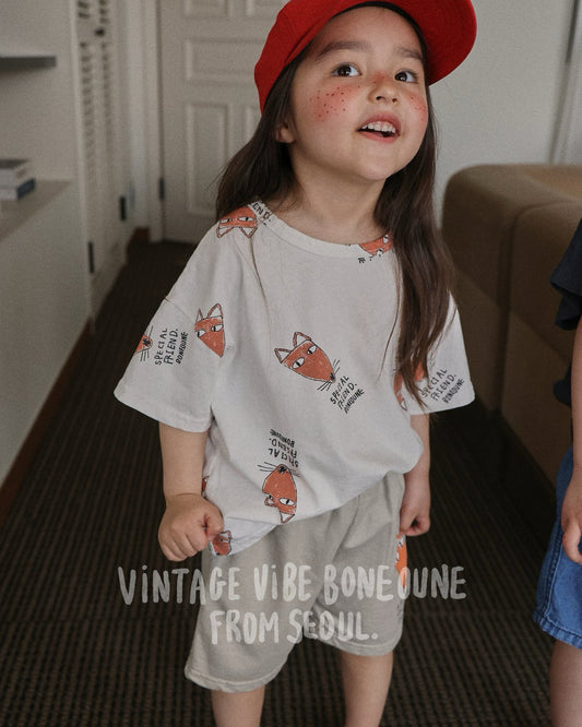 《予約》Fox T-shirt / Boneoune