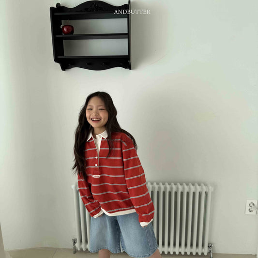 《予約》Mild Collar Tee / andbutter