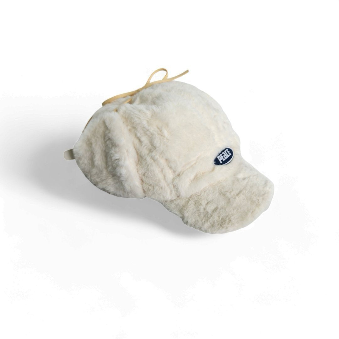 《white Last 1点》Fluffy Flight Cap