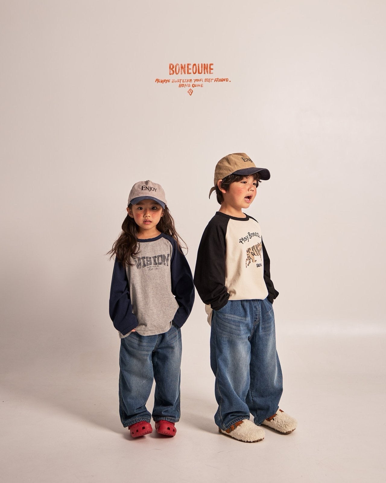 《JS size last 1点》Tiger Raglan Tee
