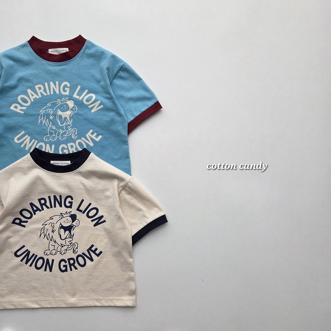 《予約》Lion T-shirt / cotton candy