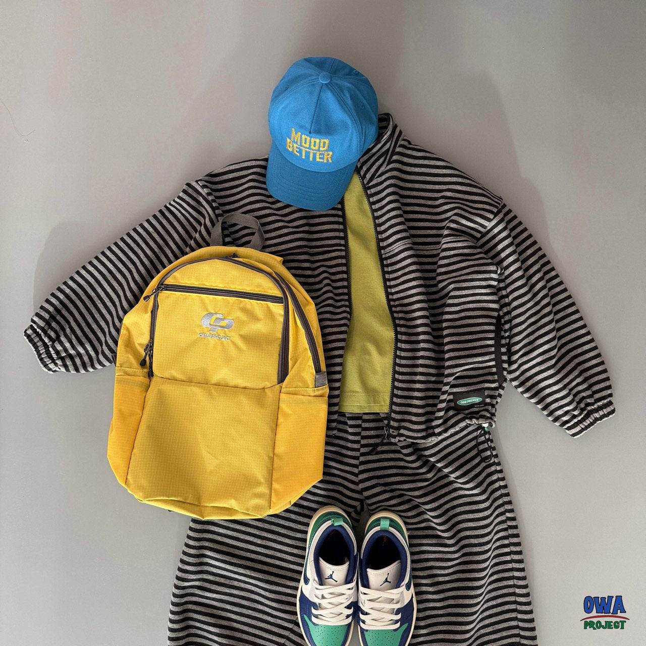 《予約》Color Blocking Jumper / OWA PROJECT