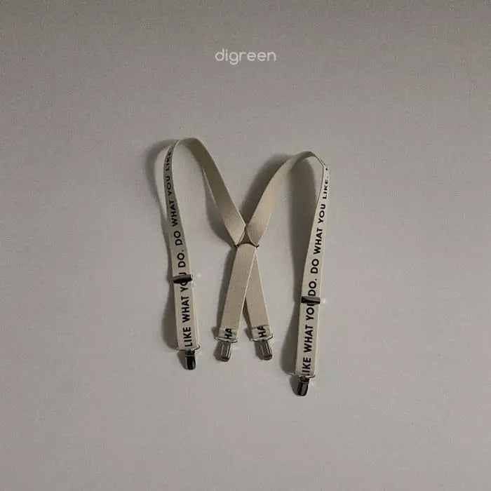 《即納》Lettering suspender
