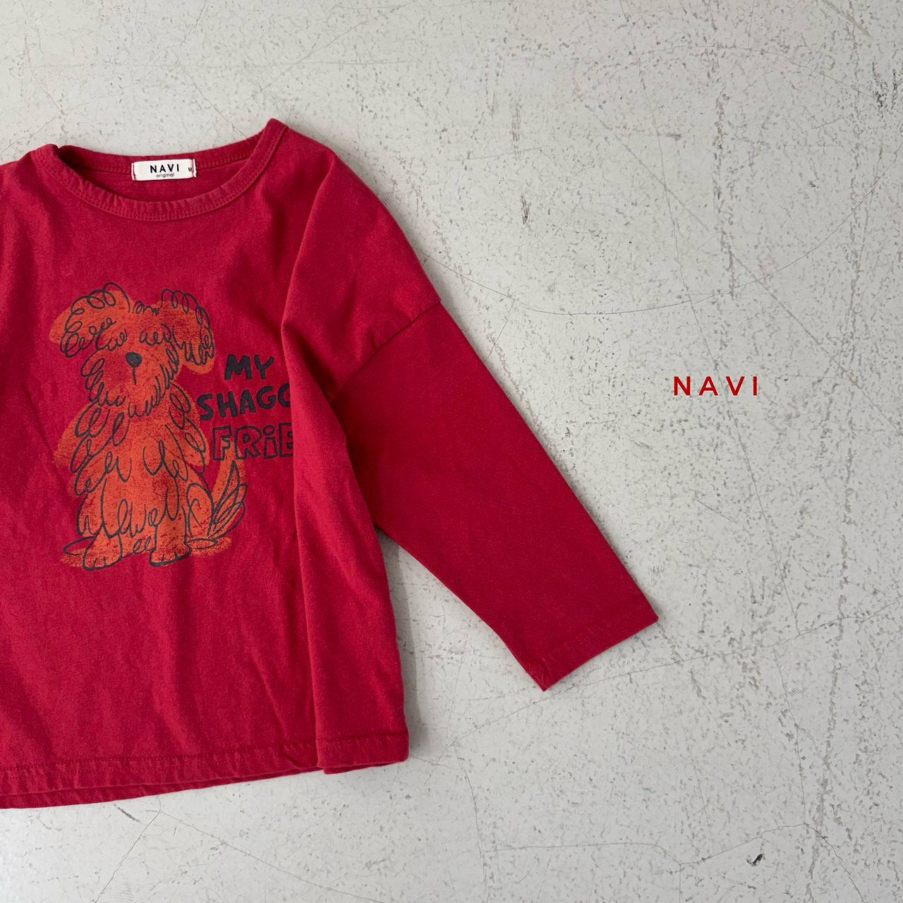 《予約》Puppy Tee / navi.