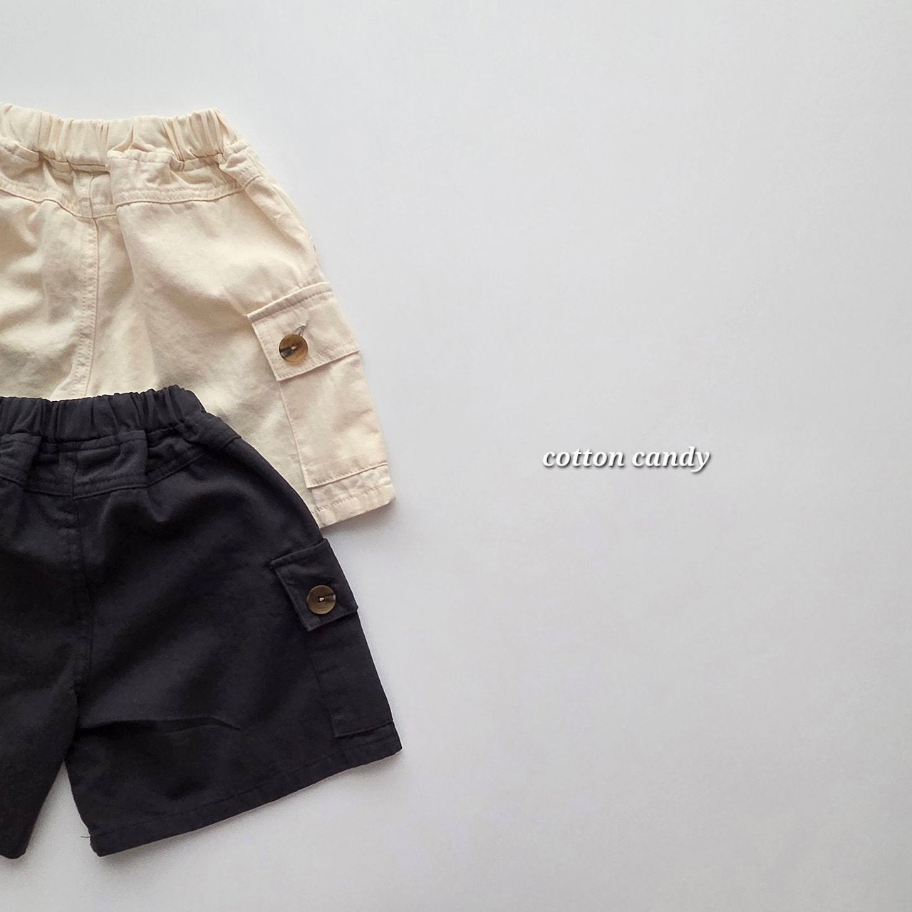 《予約》Button Pants / cotton candy
