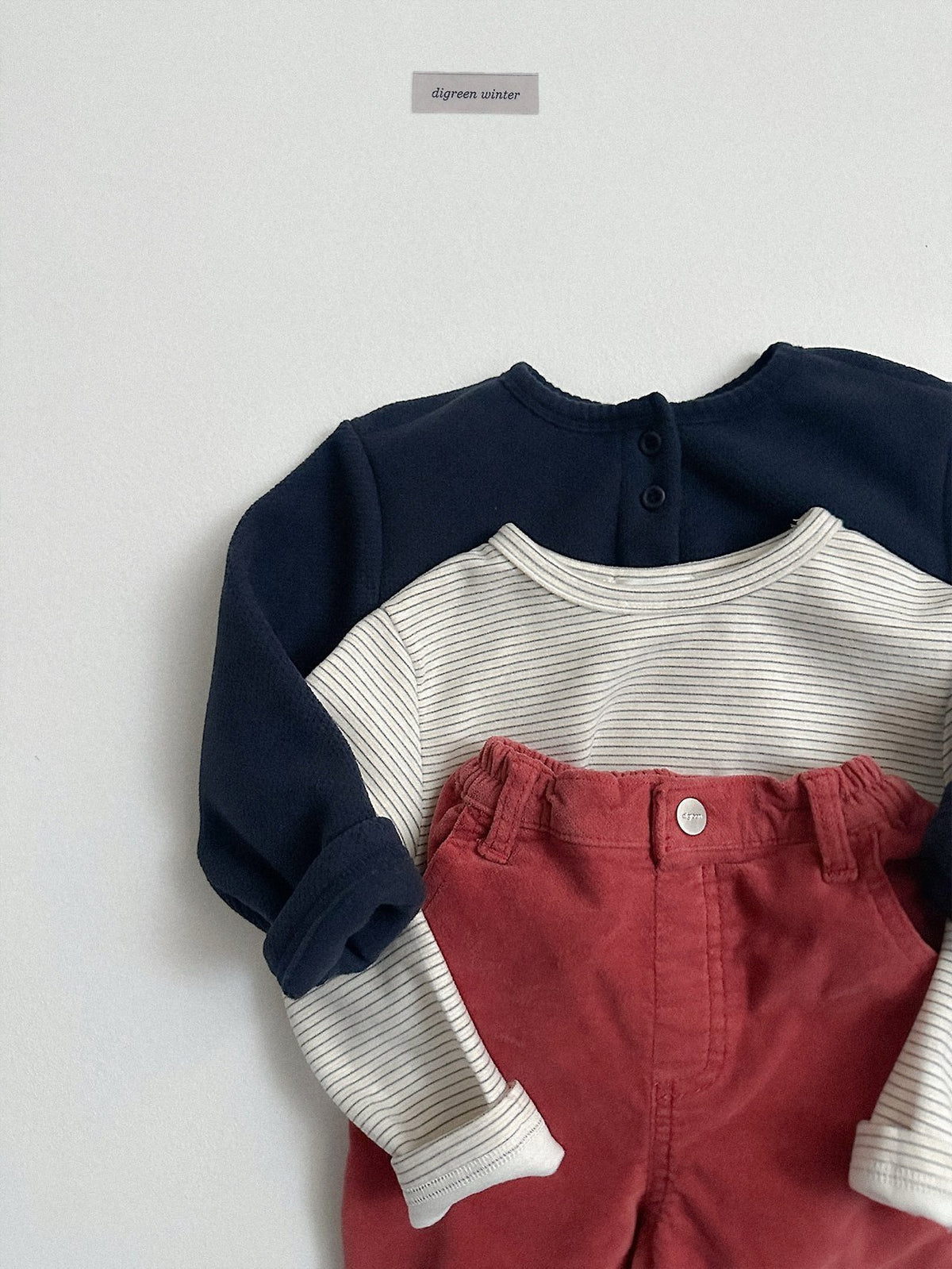 《予約》Candy Stripe Tee / digreen