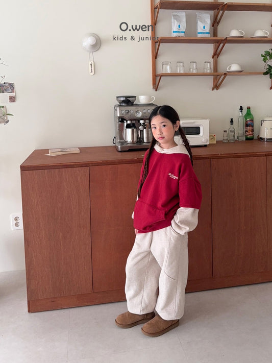 《予約》Fleece Cut Jogger Pants / O.wen