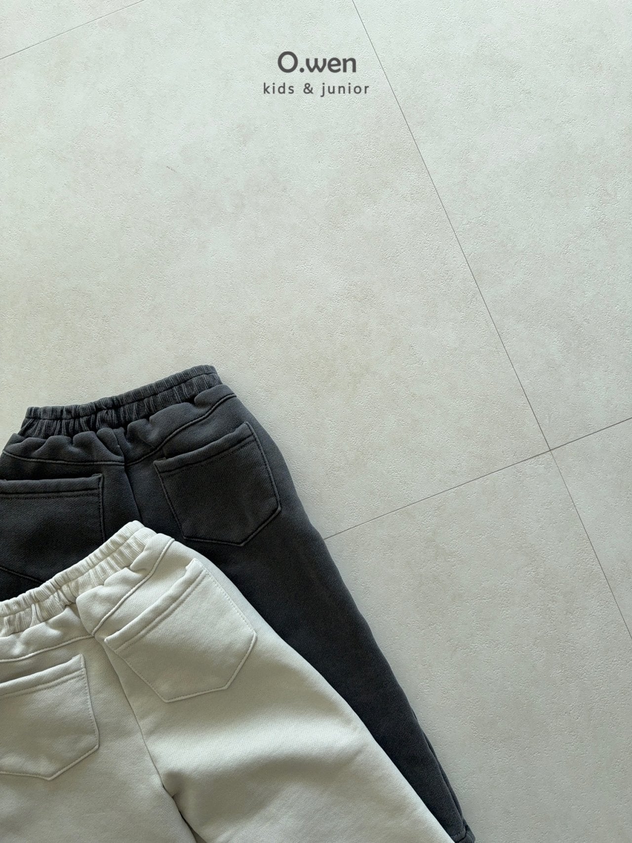 《予約》Pig Pintuck Jogger Pants / O.wen
