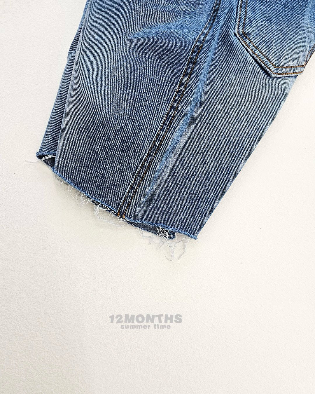 《予約》Cutting Denim Pants / 12months