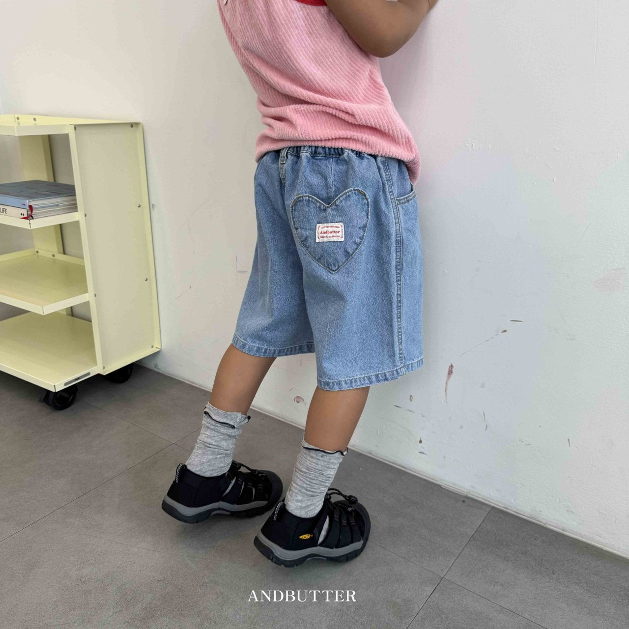 《即納》Heart Pocket Denim