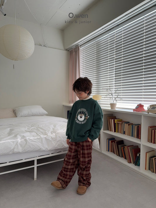 《予約》Ronron Check Pants / O.wen