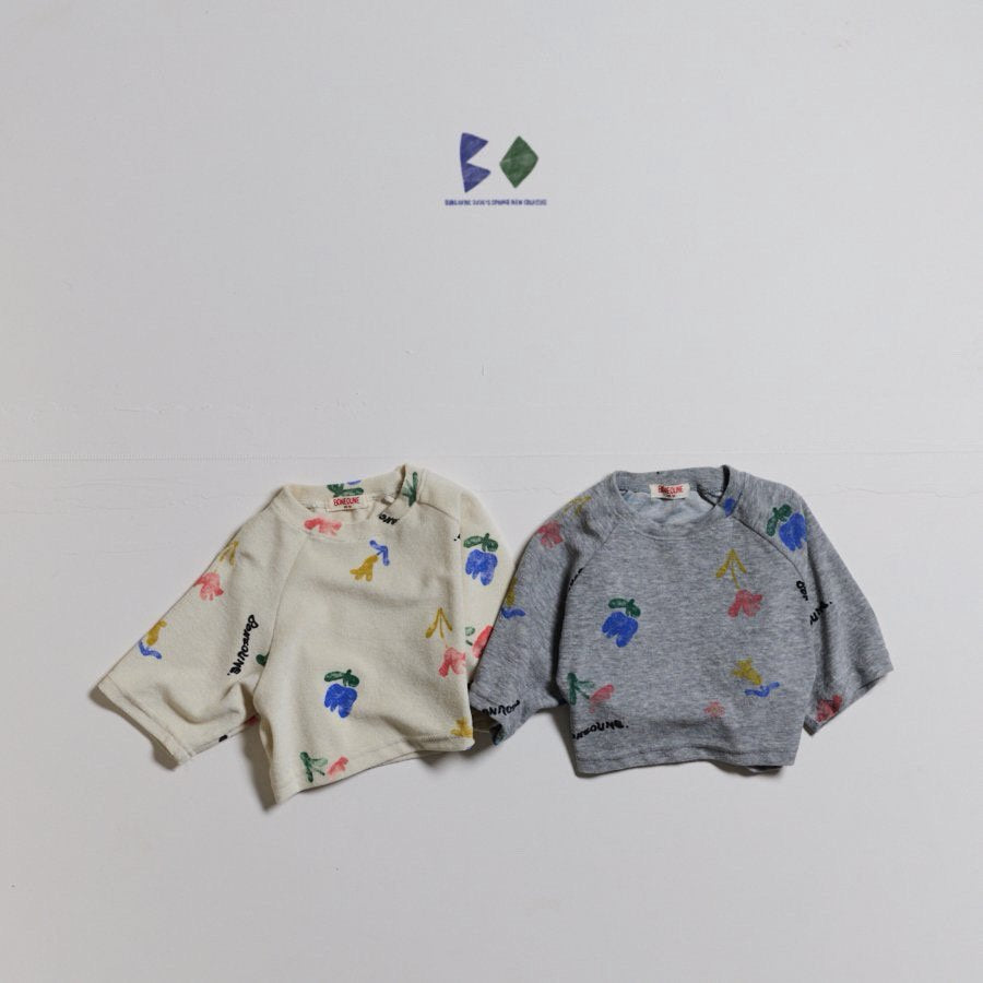 《予約》Flower Crop Tee / Boneoune