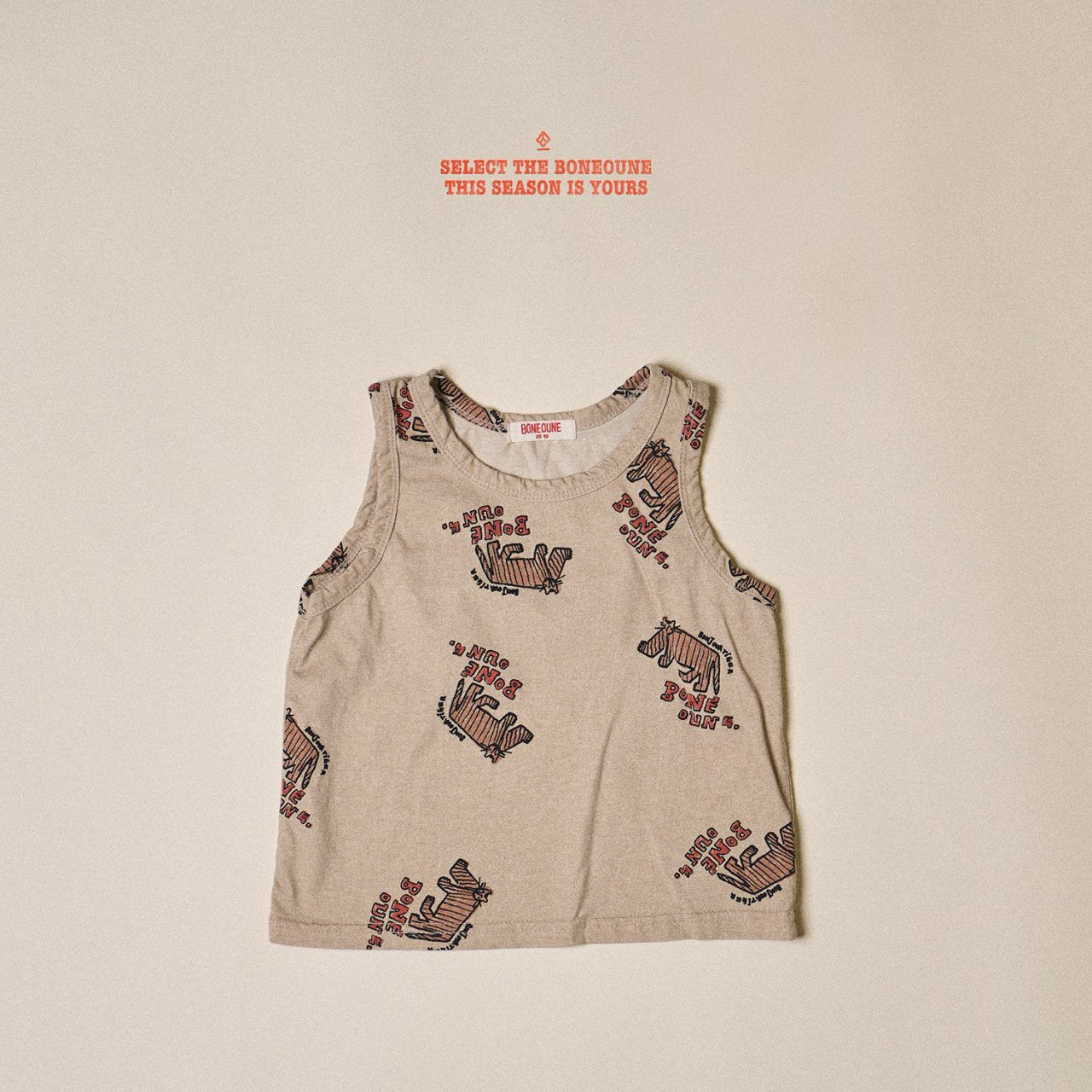 《即納》Cheetah Pig Sleeveless