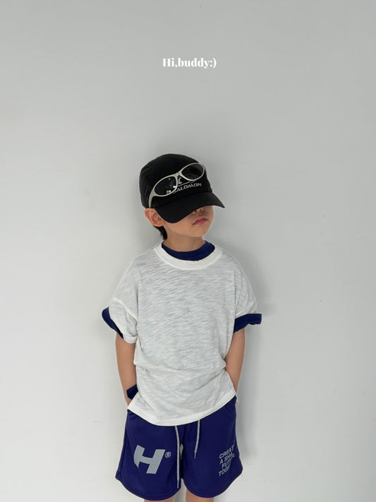 《予約》Slit Tee / Hi,buddy