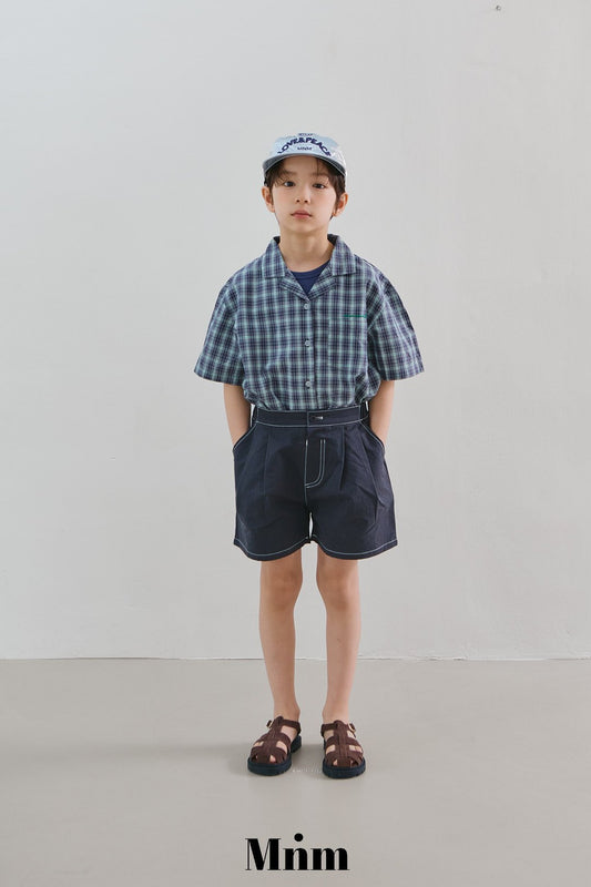 《予約》MNM Check Shirt / MINIMAL