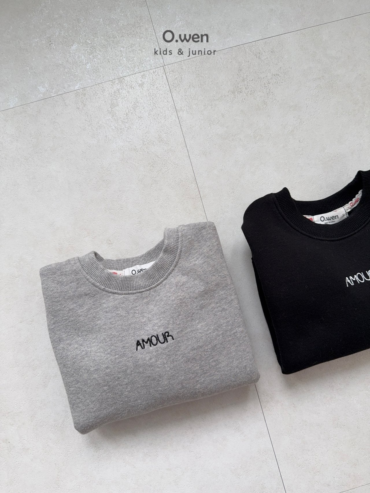 《予約》Amor Embroidered Man to Man / O.wen(adultまで)