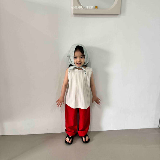 《予約》Linen Daily Pants / andbutter