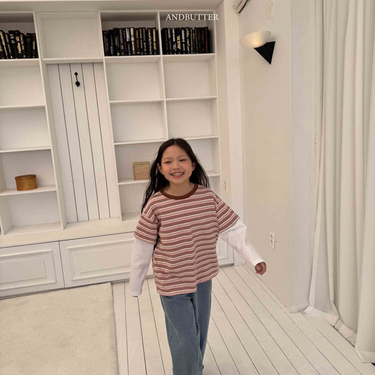 《予約》Smoothie Layered Tee / andbutter