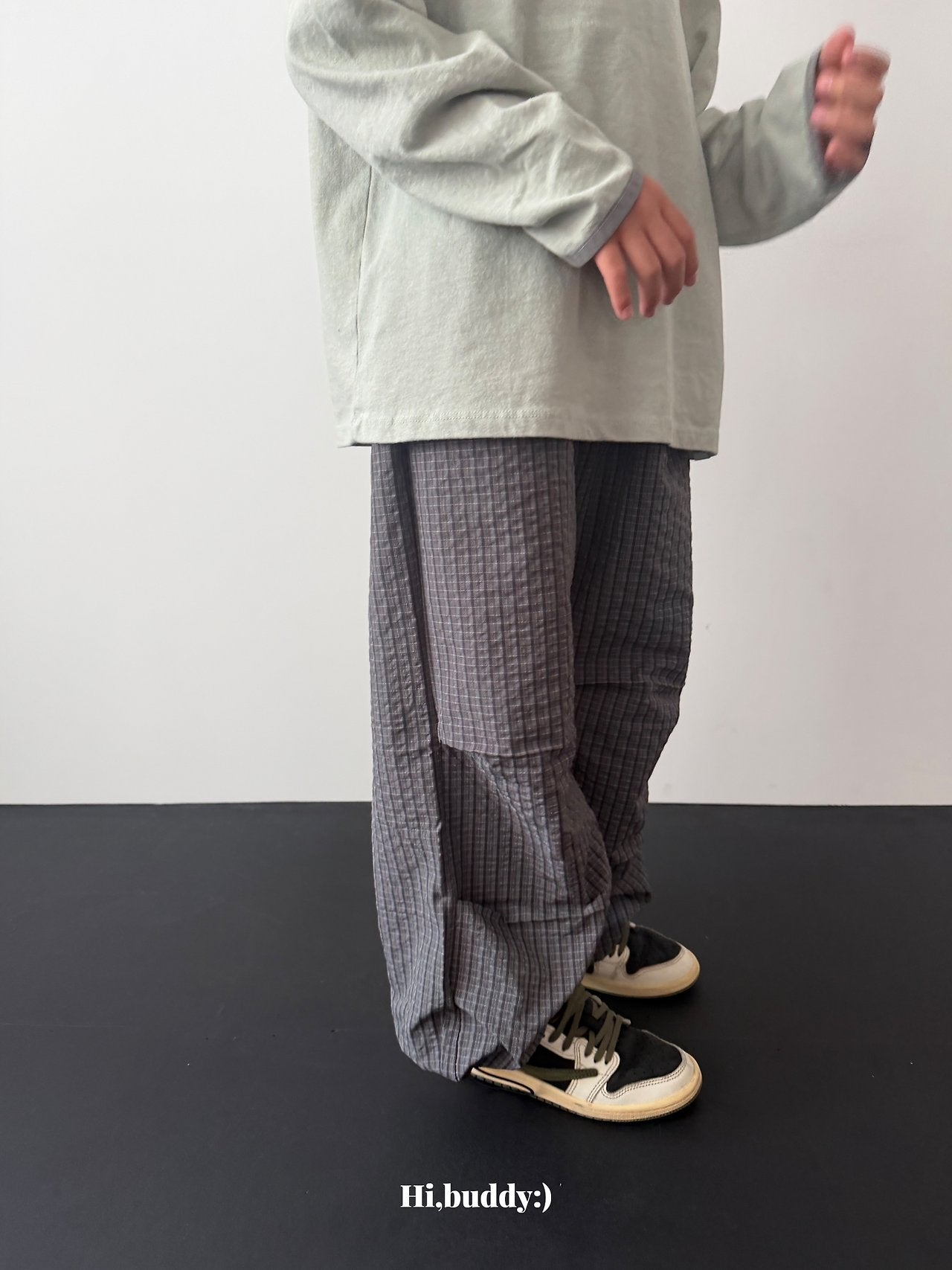 《予約》Autumn Check Pants / Hi,buddy