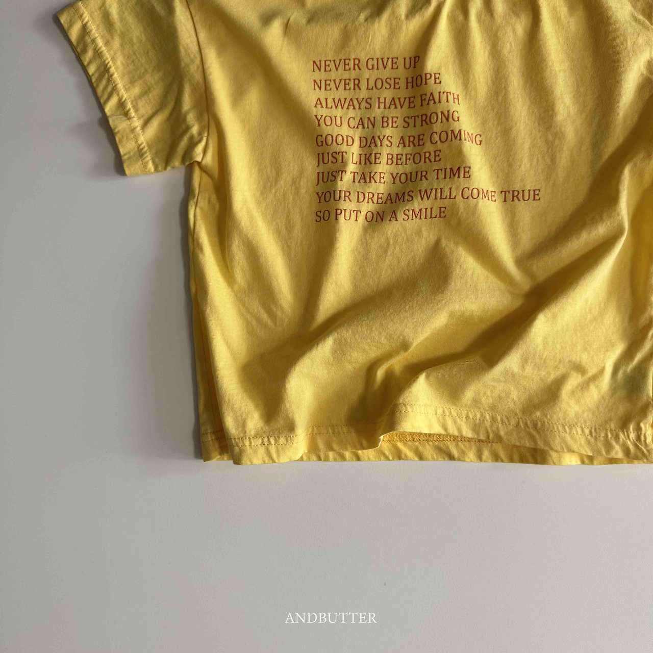 《予約》Good Day Tee / andbutter