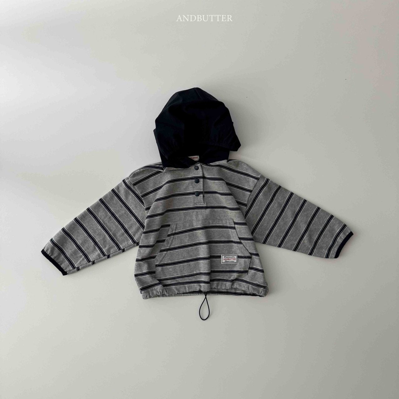 《予約》Today Stripe Hood / andbutter