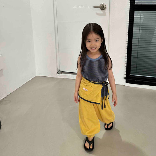 《予約》Apron Pants / andbutter
