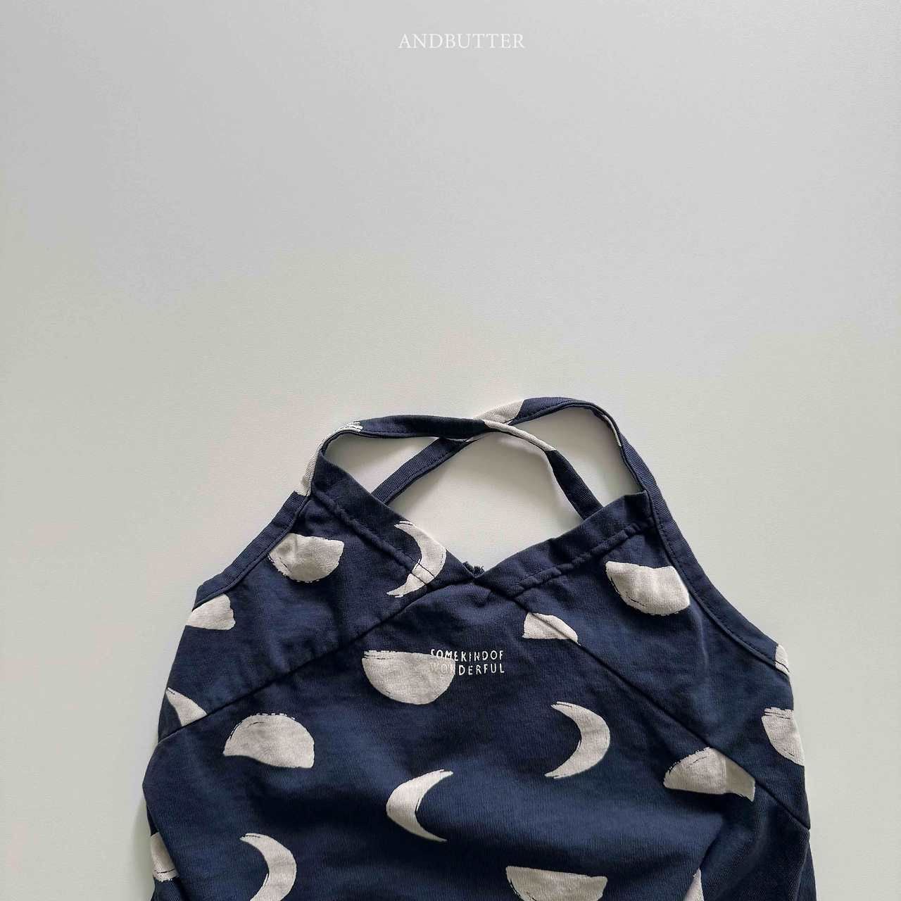 《予約》Moon Line Sleeveless / andbutter