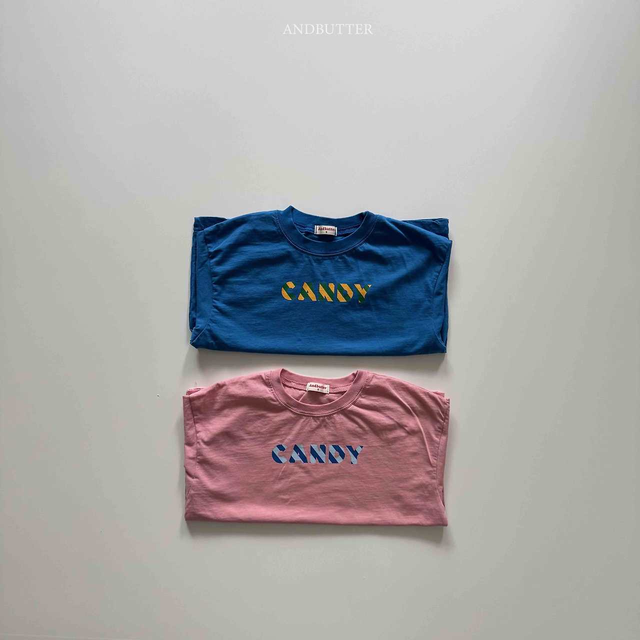 《予約》Candy Color Tee / andbutter